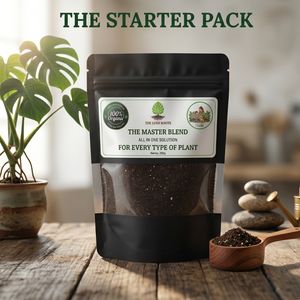 The Master Blend organic fertilizer and pest guard pouch by Lush Roots