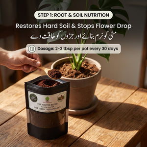 The Ultimate Houseplant Care Kit – Complete 4-in-1 Growth, Defense & Shine System