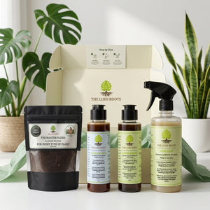 The Ultimate Houseplant Care Kit – Complete 4-in-1 Growth, Defense & Shine System