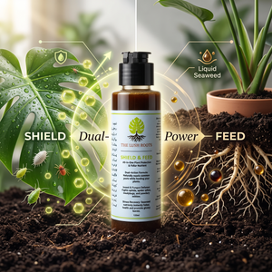 Shield and Feed organic plant protection spray for indoor and balcony plants